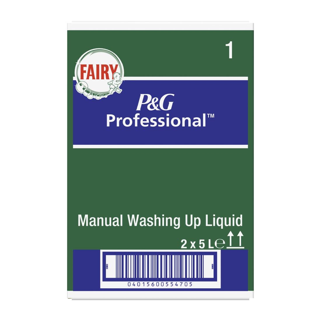Fairy Professional D1 Hand Dishwash Liquid Original 5Ltr Pack of 2 (DX554)