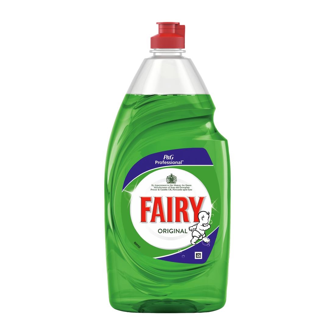 Fairy Professional Concentrated Washing Up Liquid Original 900ml Pack of 6 (DX556)