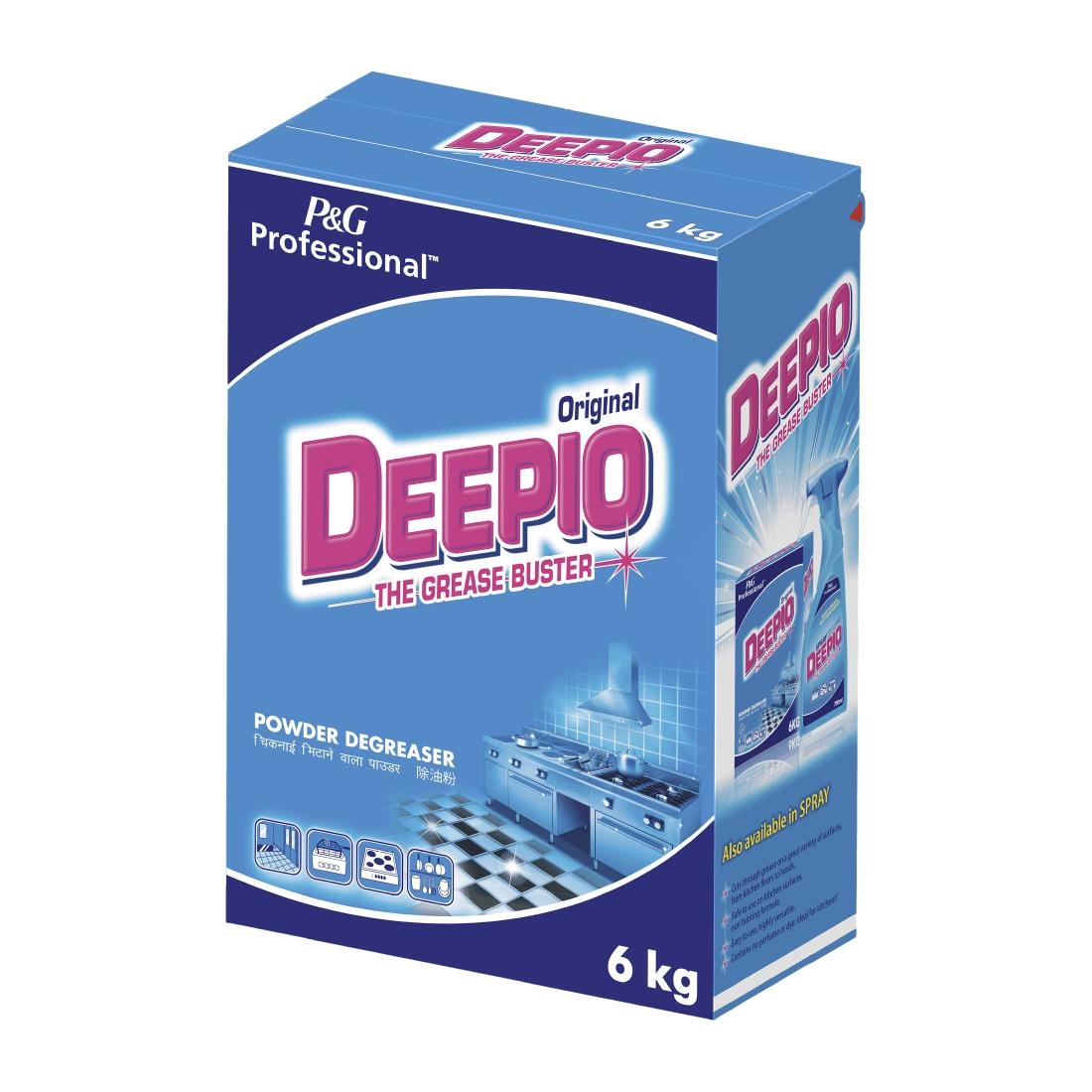 Deepio Professional Powder Degreaser 6kg (DX559)