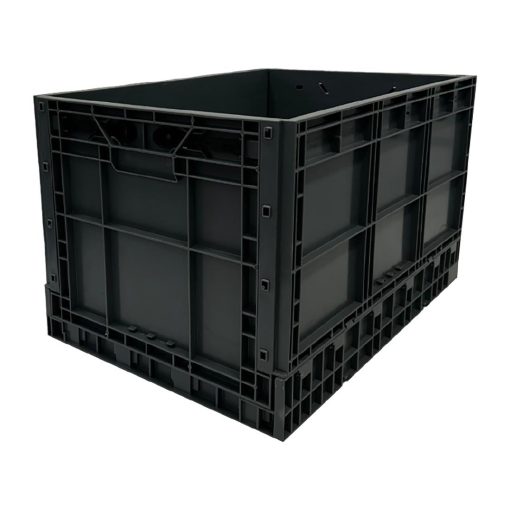 Vogue Plastic Folding Transport Storage Crate 594x396x353mm (DX997)