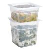 Cambro FreshPro Food Containers with Lid Pack of 2 x 0-95ltr and 2 x 0-47Ltr (FU680)