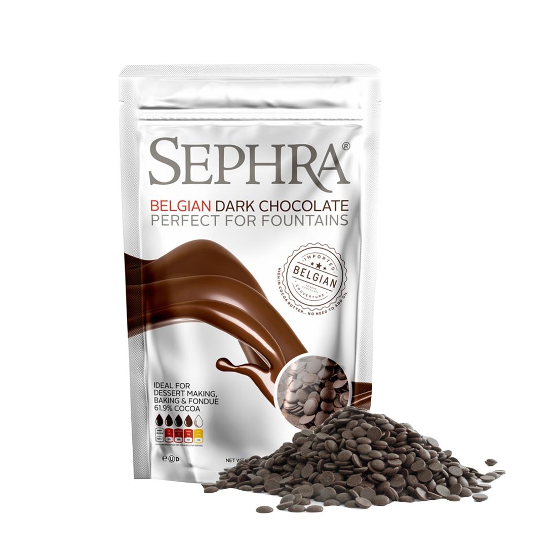 Sephra Luxury Belgian Dark Chocolate 907g (HU103)