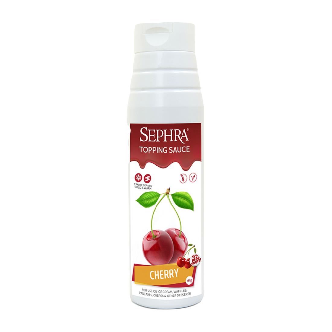 Sephra Cherry Topping Sauce 1kg (HU113)