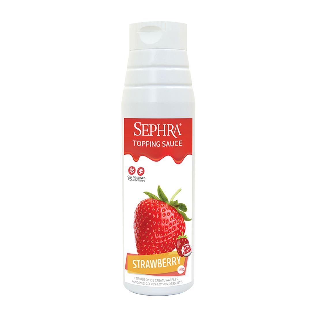 Sephra Strawberry Topping Sauce 1kg (HU123)