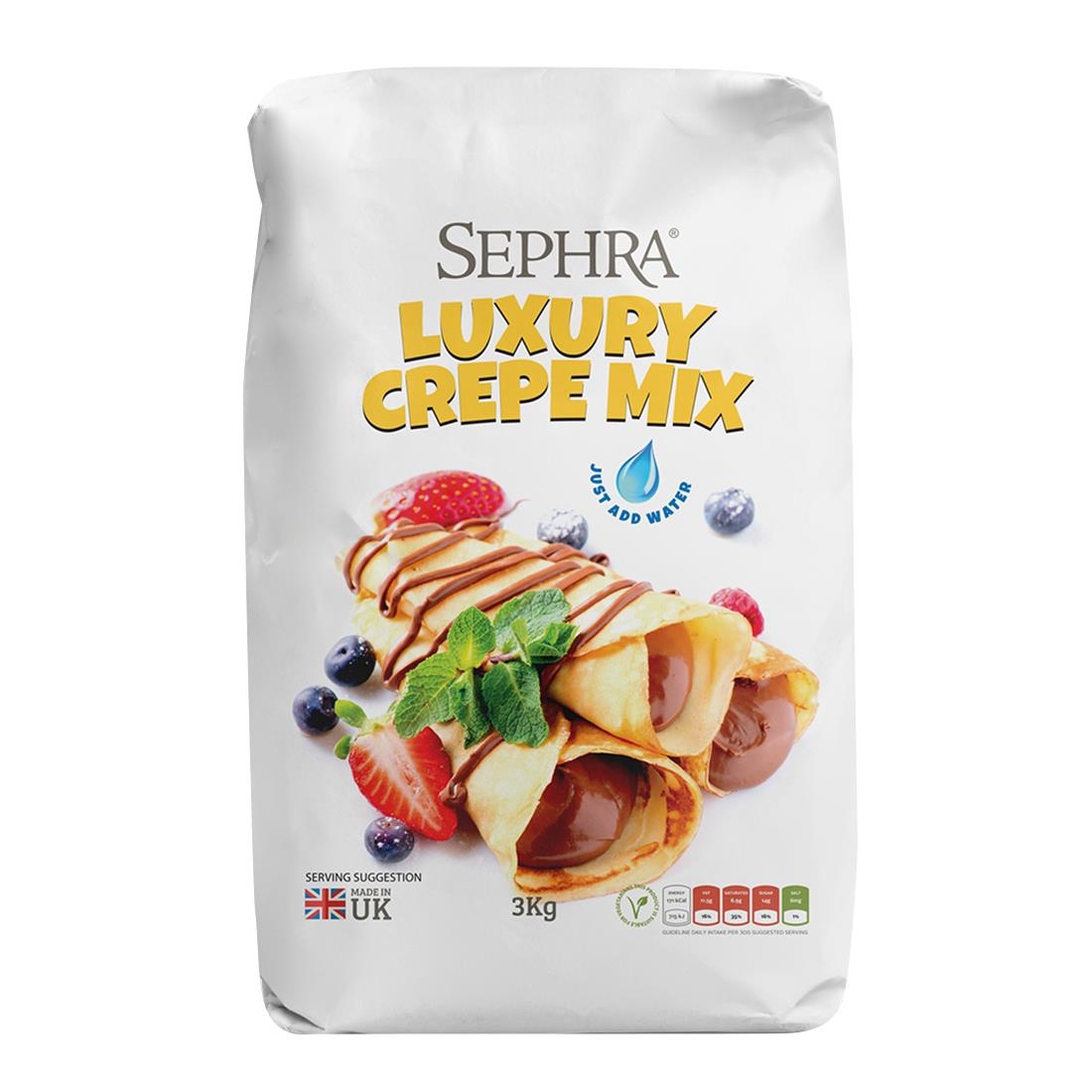 Sephra Crepe Mix 3kg Pack of 4 (HU127)