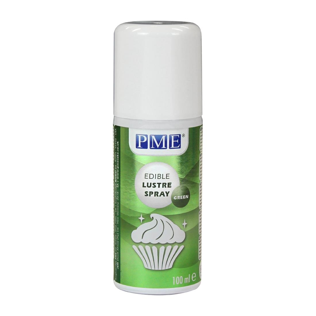 PME Edible Lustre Spray 100ml - Green (HU201)