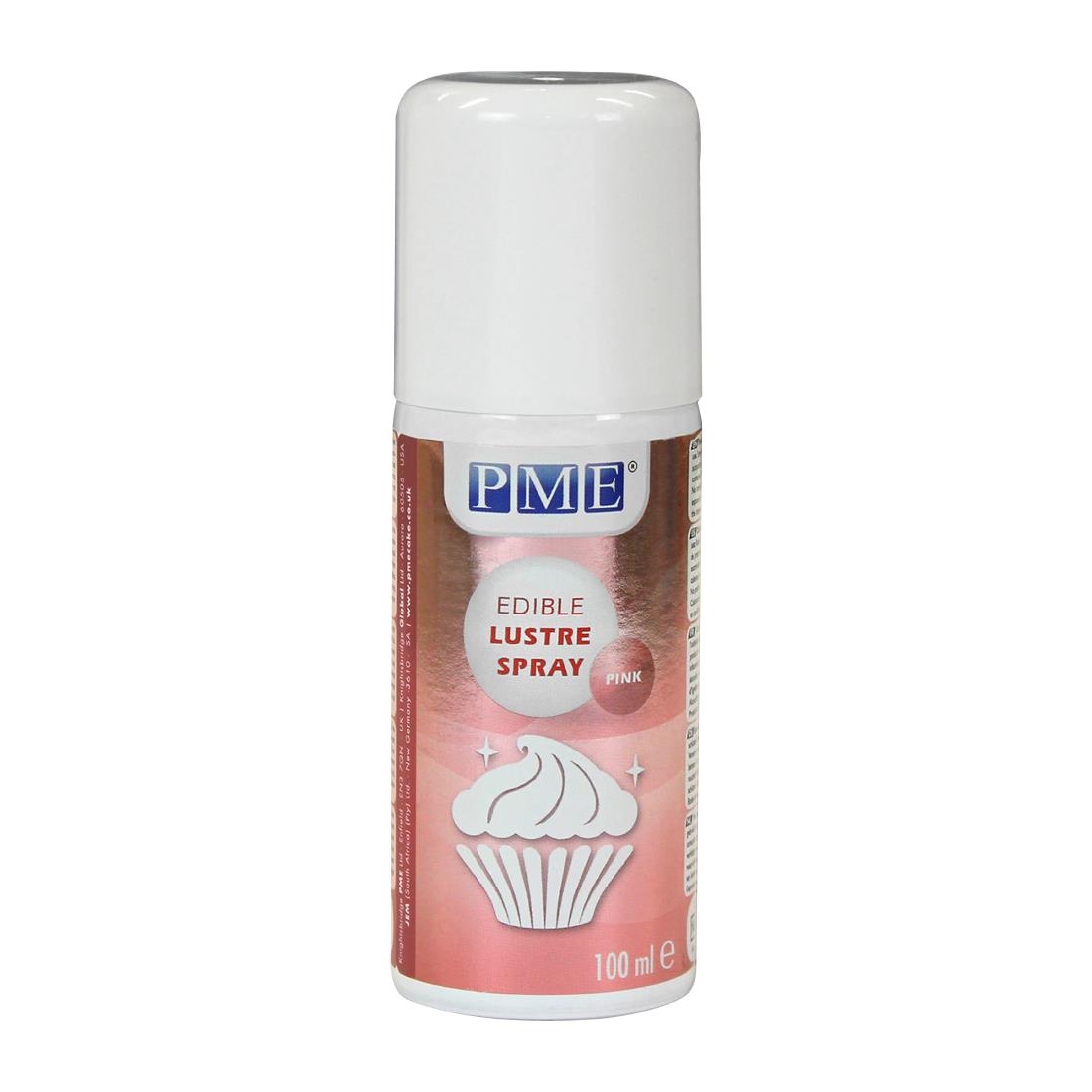PME Edible Lustre Spray 100ml - Pink (HU203)