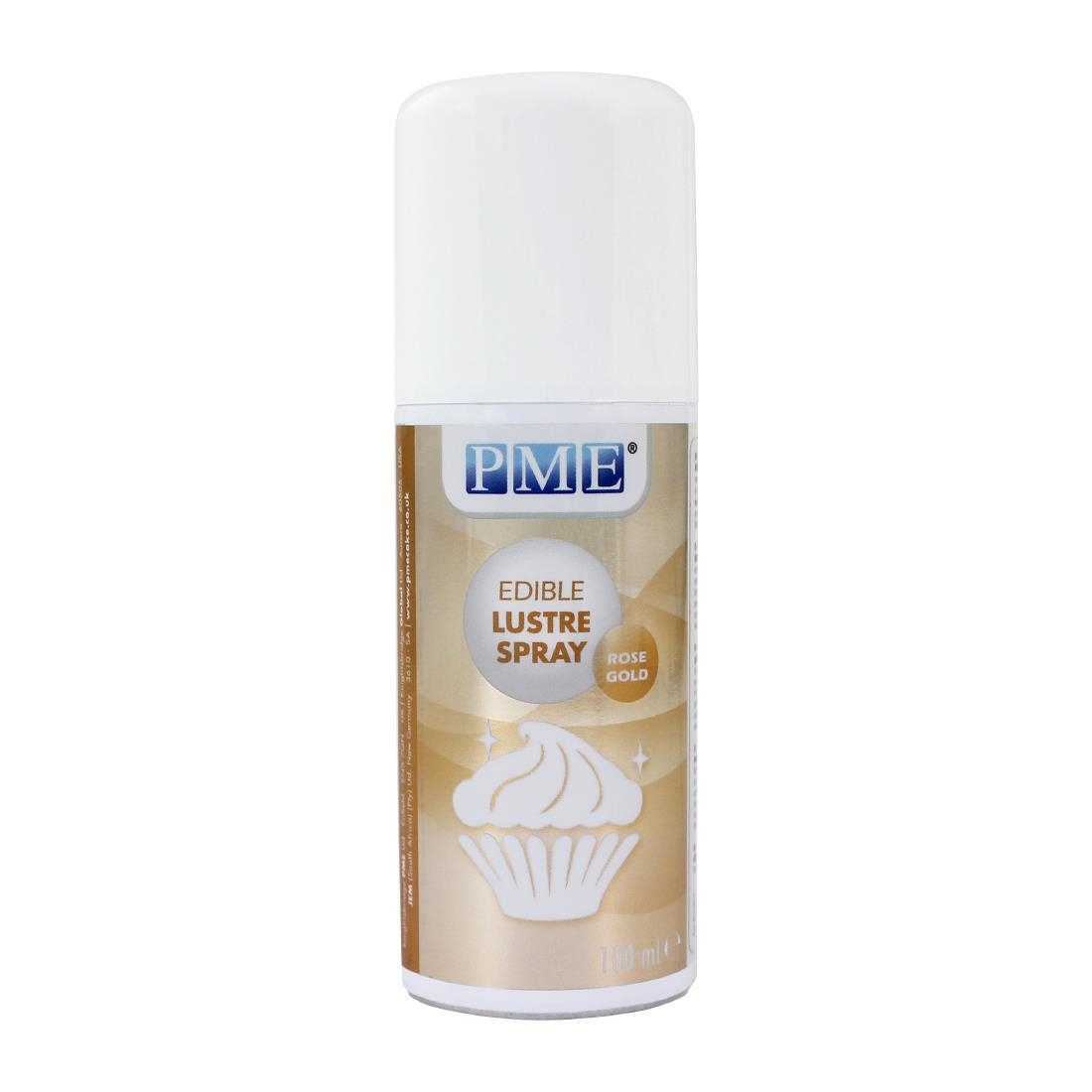 PME Edible Lustre Spray 100ml - Rose Gold (HU205)
