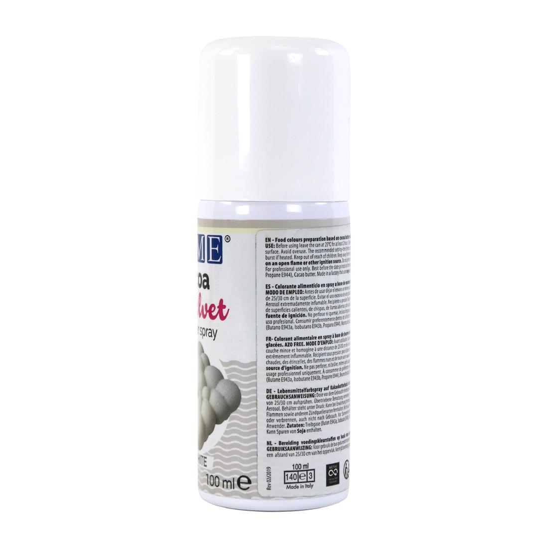 PME Cocoa Velvet Spray 100ml - White (HU207)