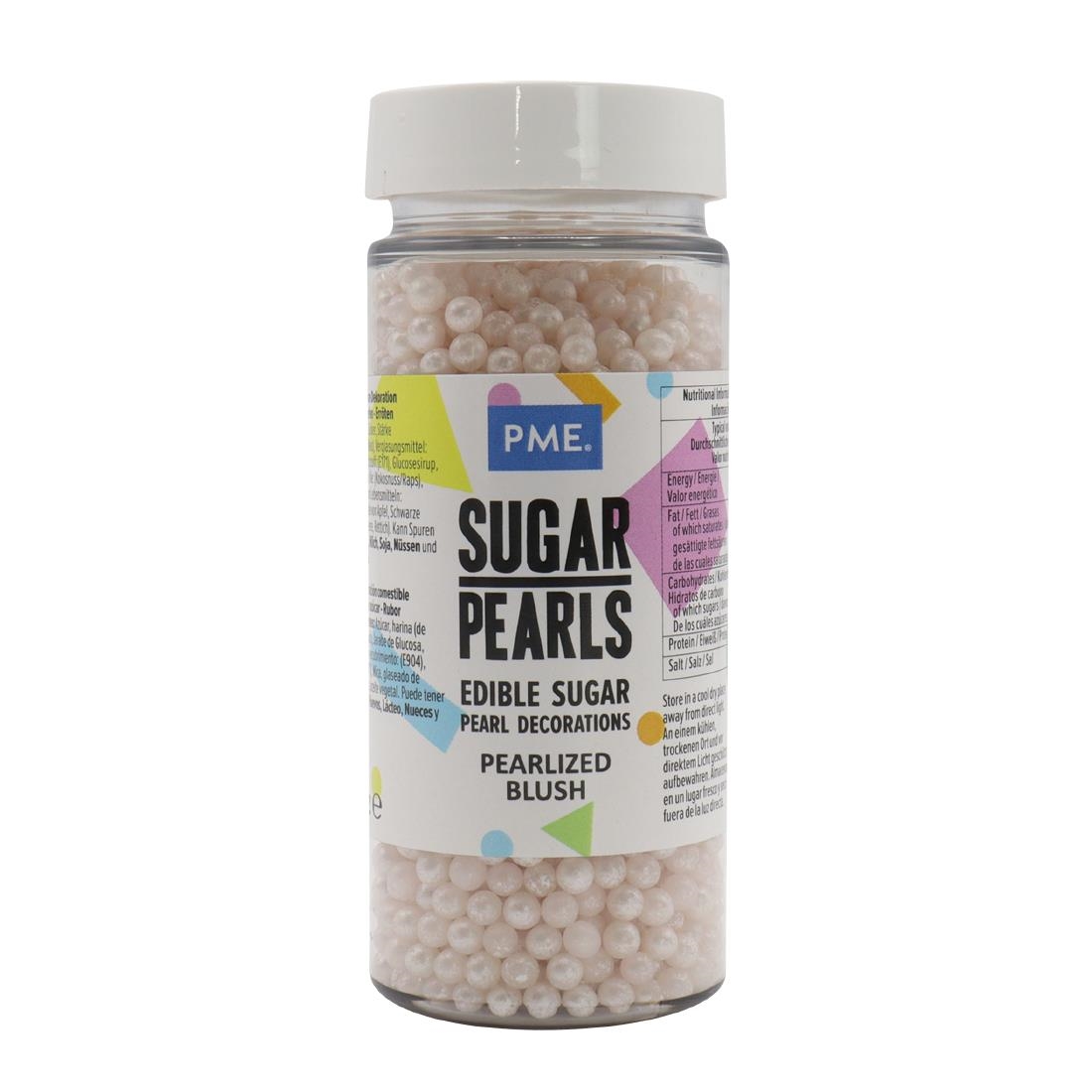 PME Sugar Pearls 100g - Pearlised Blush (HU217)