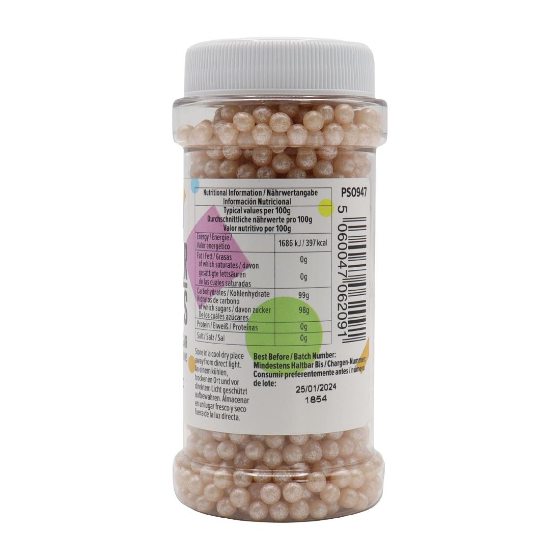 PME Sugar Pearls 100g - Pearlised Oyster (HU219)