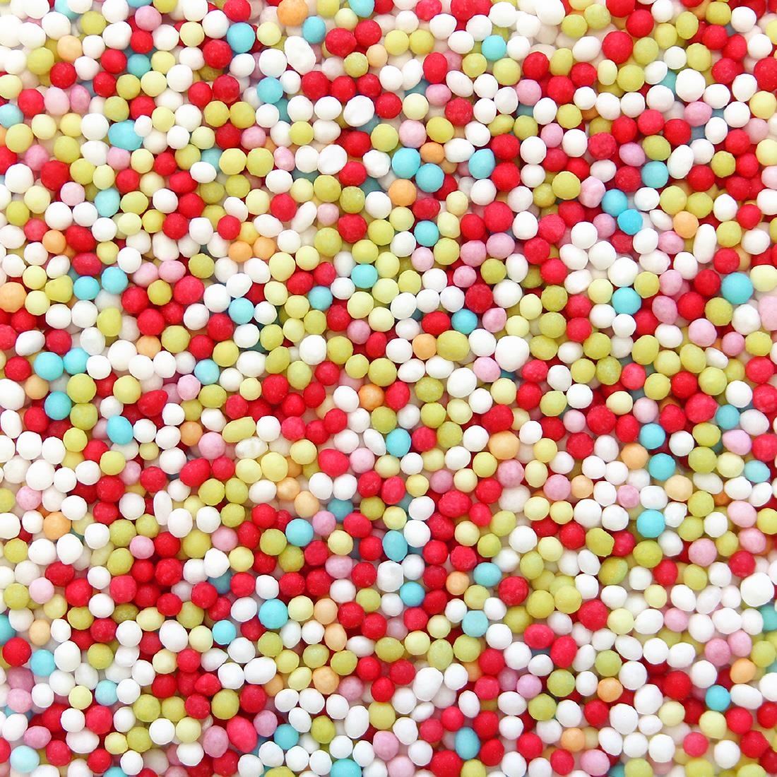 PME Multicoloured Nonpareils 100s and 1000s 80g (HU222)