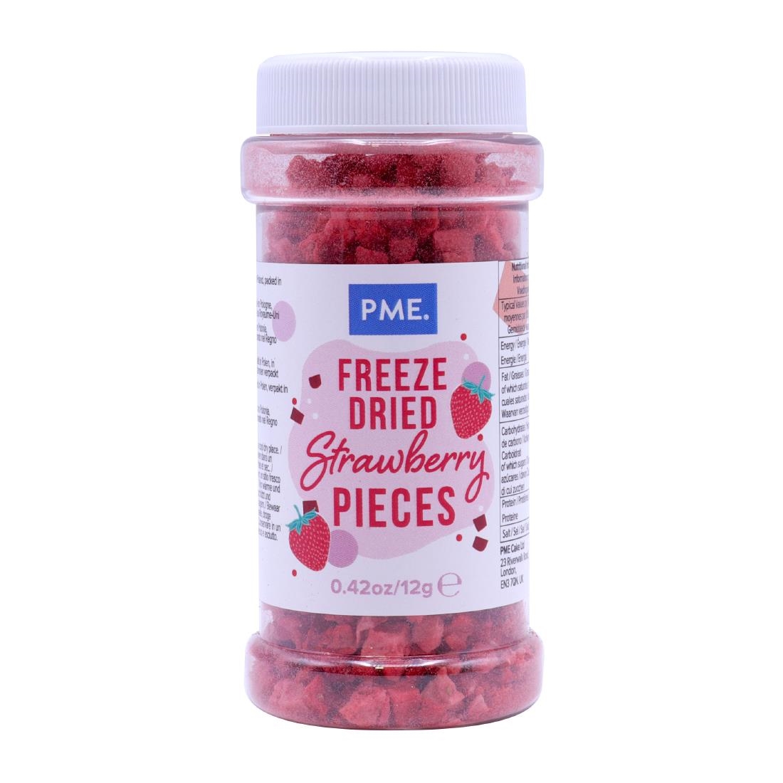 PME Freeze Dried Strawberry Pieces 12g (HU228)