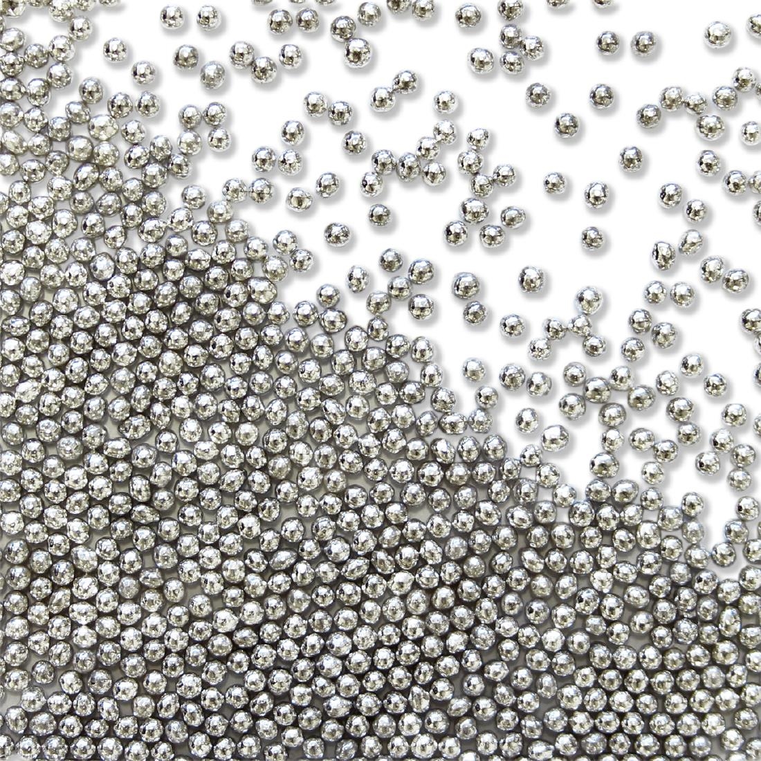 PME Silver Sugar Pearls 25g - Nonpareils (HU229)