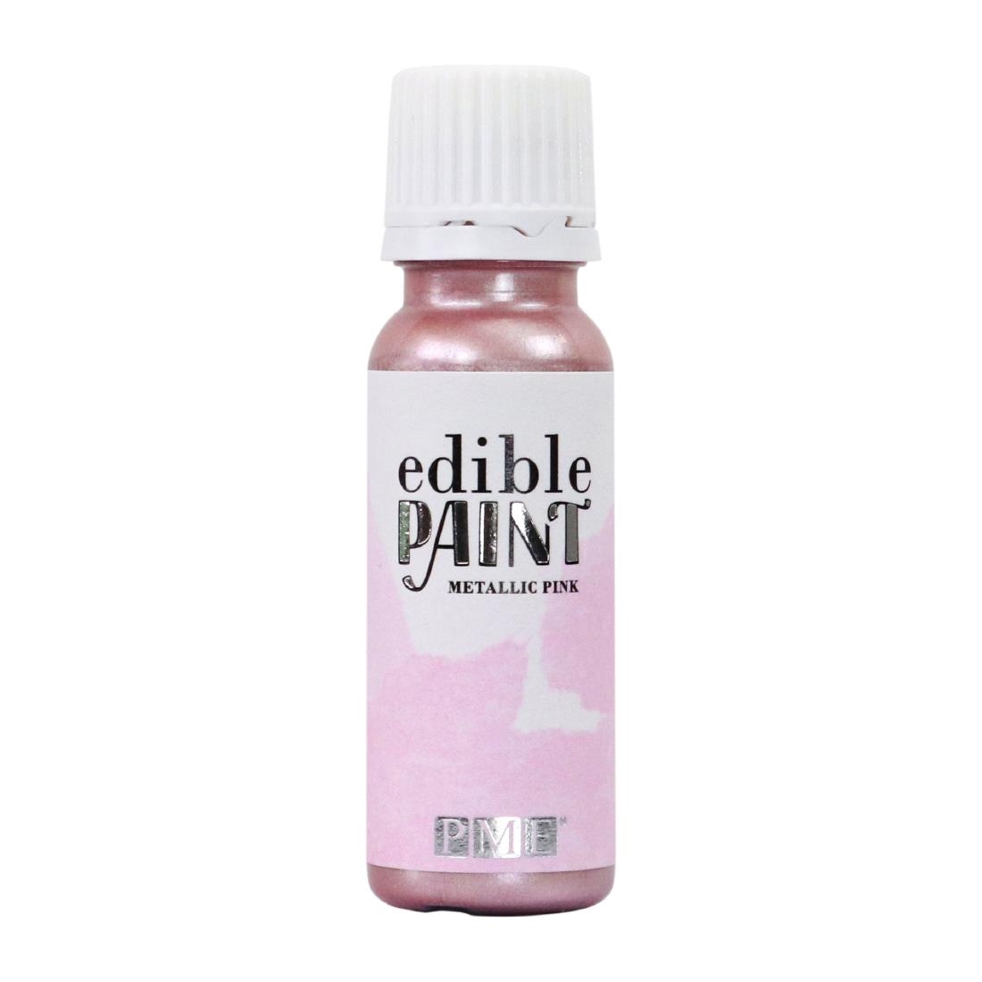 PME Edible Paint 20g - Metallic Pink (HU241)