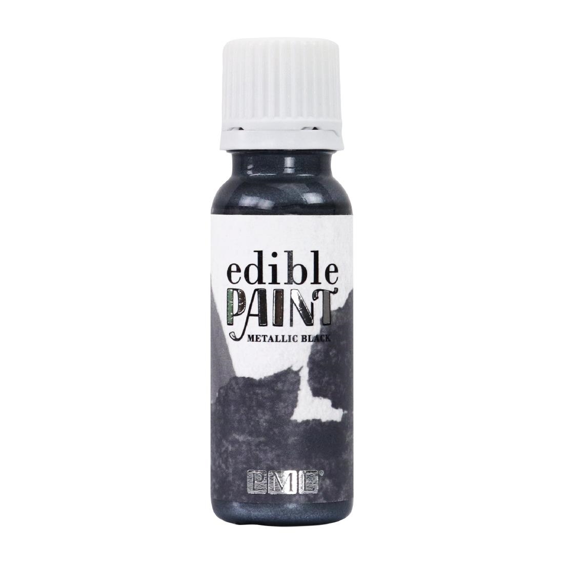 PME Edible Paint 20g - Metallic Black (HU242)