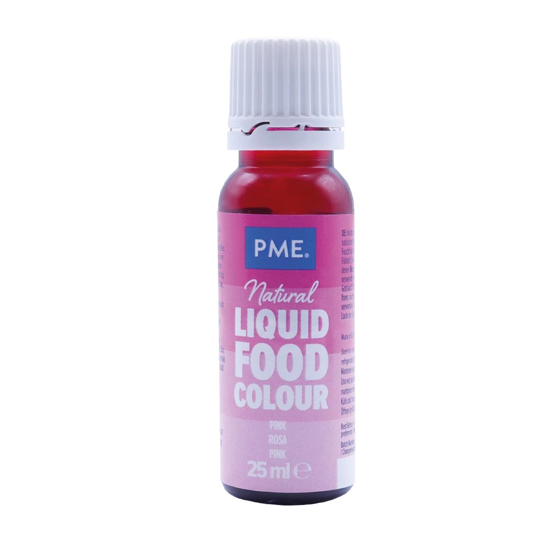 PME 100 Natural Food Colour - Pink 25g (HU267)