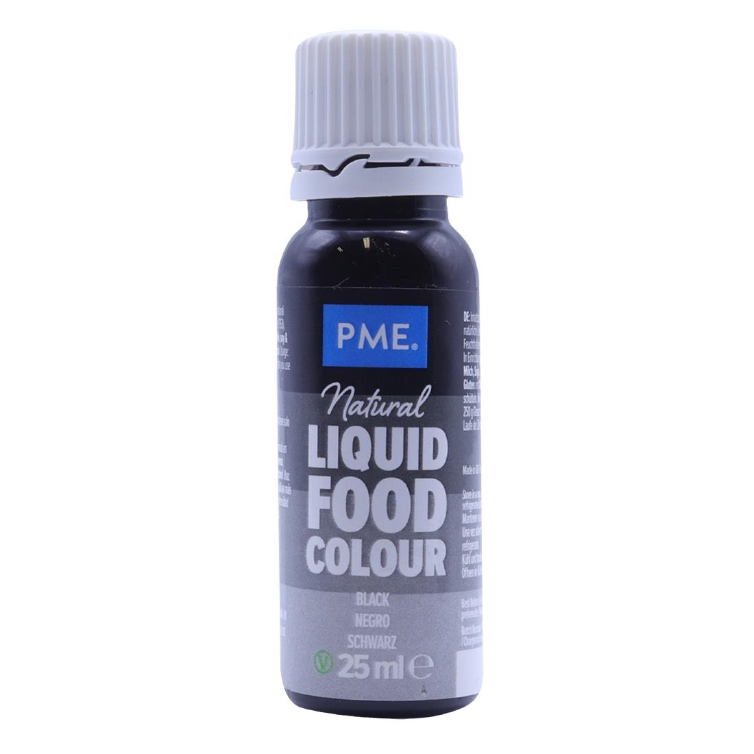 PME 100 Natural Food Colour - Black 25g (HU271)