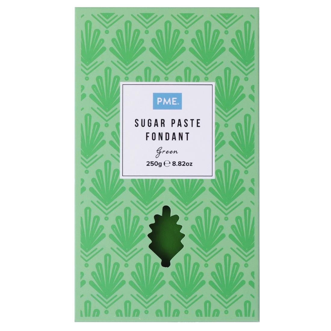 PME Sugar Paste Fondant Green 250g (HU307)