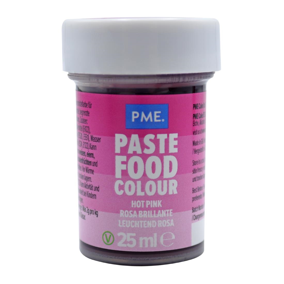 PME Concentrated Paste Food Colour - Hot Pink 25g (HU314)