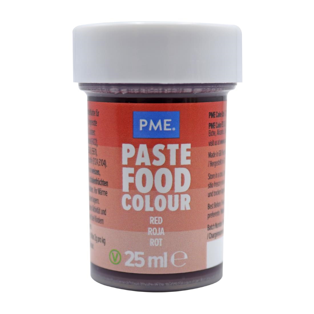 PME Concentrated Paste Food Colour - Berry Red 25g (HU316)