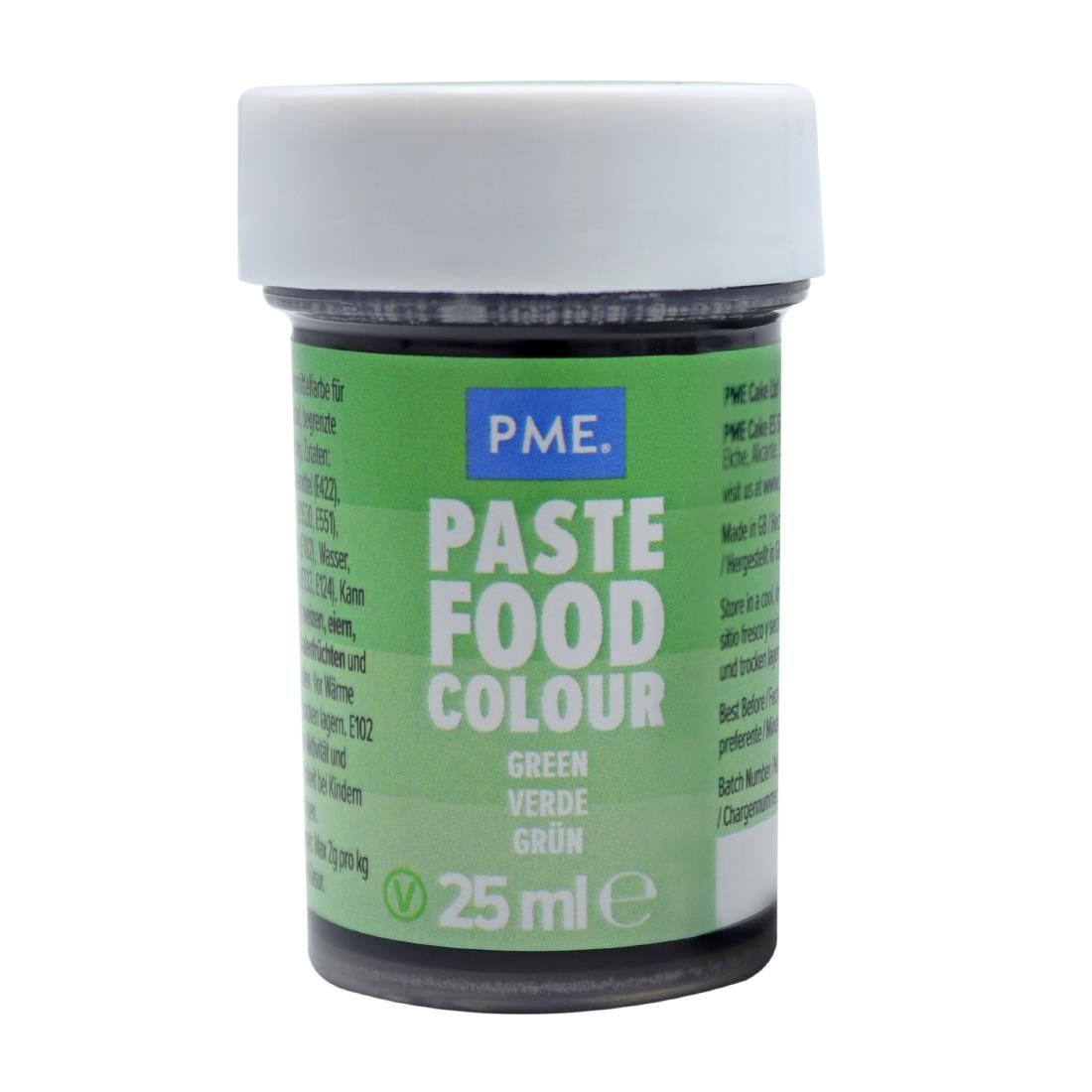 PME Concentrated Paste Food Colour - Pea Green 25g (HU319)