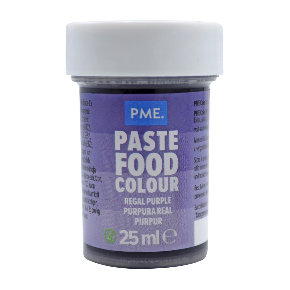 PME Concentrated Paste Food Colour - Regal Purple 25g (HU321)