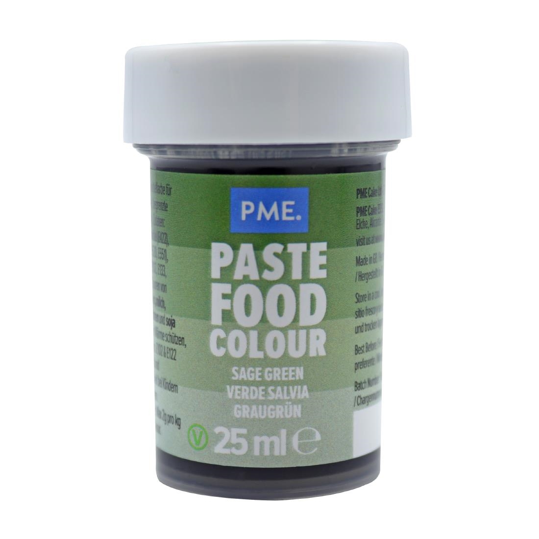 PME Concentrated Paste Food Colour - Sage Green 25g (HU322)