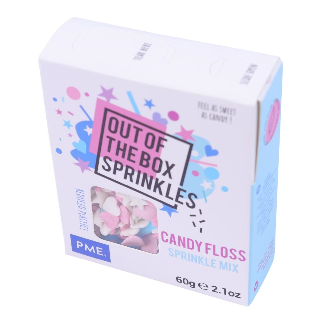 PME Out the Box Candy Floss Sprinkle Mix 60g (HU337)