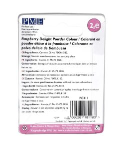 PME Powder Colours Raspberry Delight 2g (HU342)
