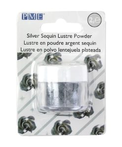 PME Lustre Colours Silver Sequin 2g (HU347)