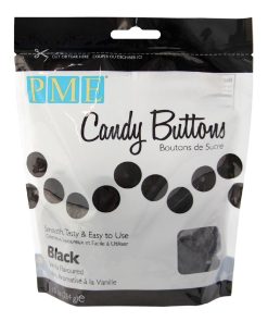 PME Candy Buttons Black 280g (HU349)