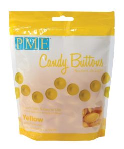 PME Candy Buttons Yellow 340g (HU356)