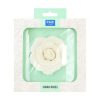 PME White Sugar Rose 90mm (HU357)