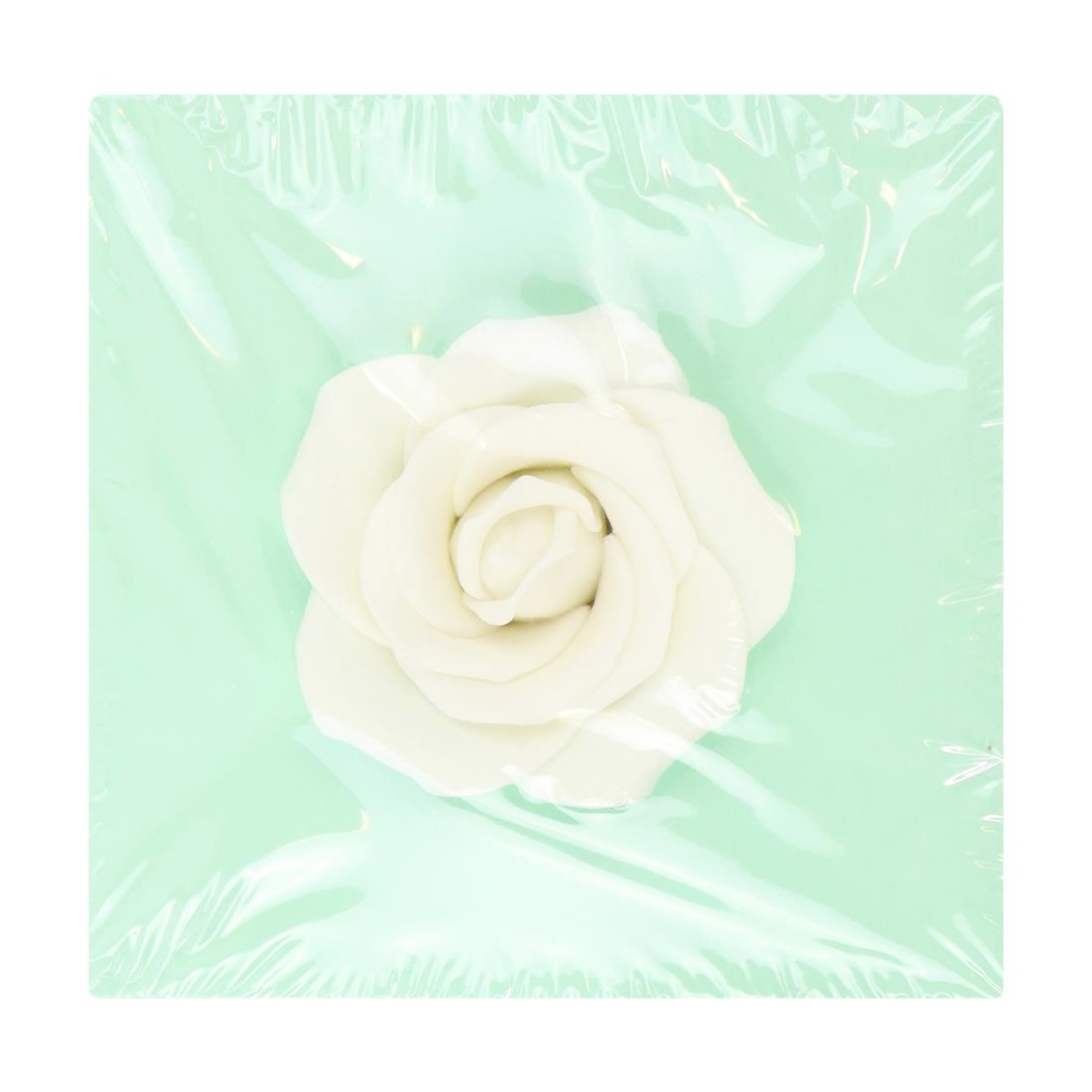 PME White Sugar Rose 90mm (HU357)