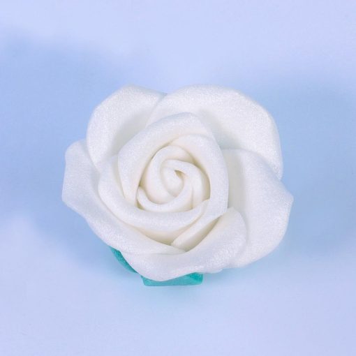 PME White Sugar Roses 62mm Pack of 4 (HU358)