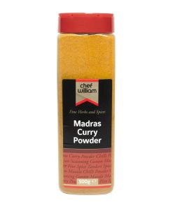 Chef William Madras Curry Powder 500g (KA021)