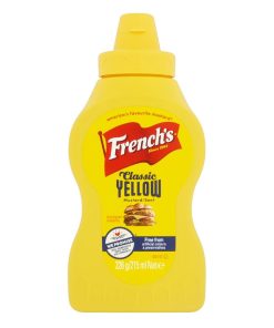 Frenchs Classic Yellow Mustard 226g Pack of 8 (KA089)