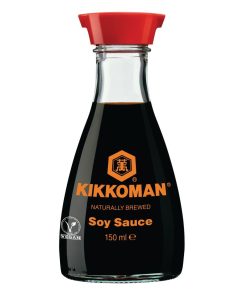 Kikkoman Soy Sauce 150ml Pack of 6 (KA091)