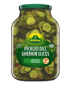 Kuhne Dill Gherkin Slices 2-45kg NDW 1-32kg (KA095)