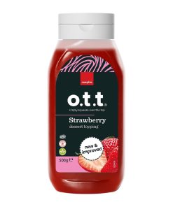 Macphie O-T-T Strawberry Dessert Topping 500g (KA104)