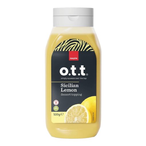 Macphie O-T-T Sicilian Lemon Dessert Topping 500g (KA107)