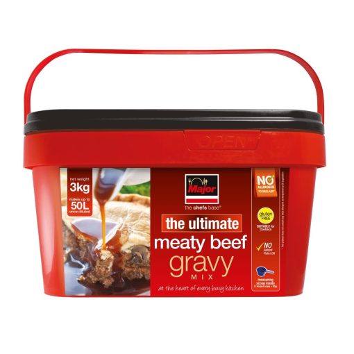 Major The Ultimate Meaty Beef Gravy Mix 3kg (KA122)