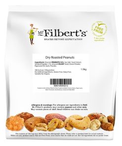 Mr Filberts Dry Roasted Peanuts 1-5kg (KA181)