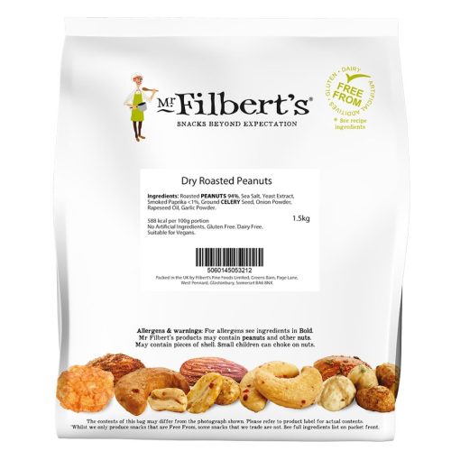 Mr Filberts Dry Roasted Peanuts 1-5kg (KA181)