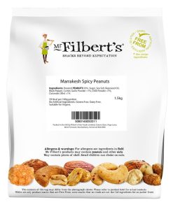 Mr Filberts Marrakesh Spicy Peanuts 1-5kg (KA185)