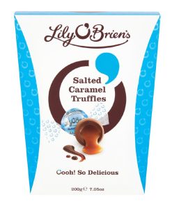 Lily OBriens Salted Caramel Truffles 200g Pack of 8 (KA206)