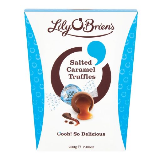 Lily OBriens Salted Caramel Truffles 200g Pack of 8 (KA206)