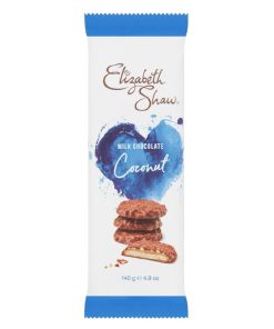 Elizabeth Shaw Milk Chocolate Coconut Biscuits 140g Pack of 10 (KA210)