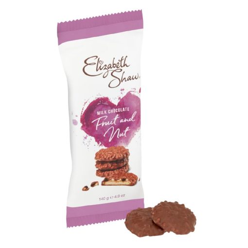 Elizabeth Shaw Milk Chocolate Fruit and Nut Biscuits 140g Pack of 10 (KA211)